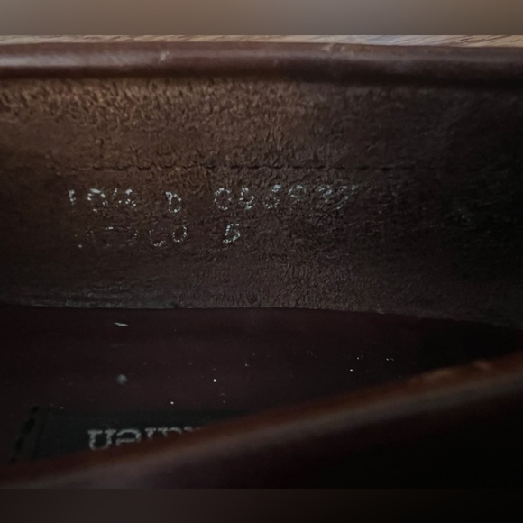 Vintage Polo Ralph Lauren Mens Burgundy Leather Kiltie Tassel Loafers Sz 10.5 D - Picture 12 of 13